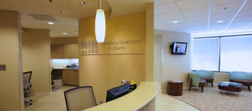 front office waiting area