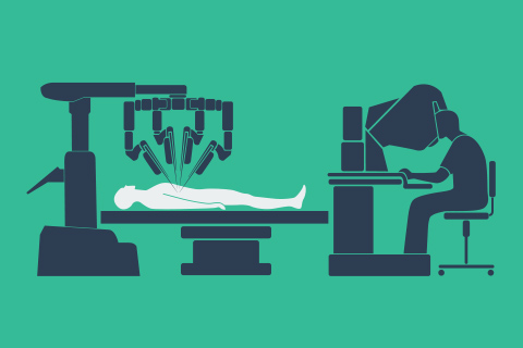 robotic surgery drawing